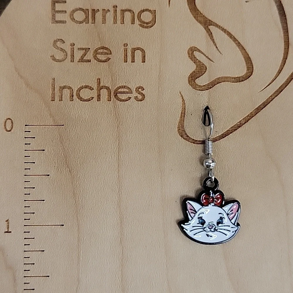 ARISTOCATS MARIE CHARM DROP EARRINGS - Picture 6 of 6